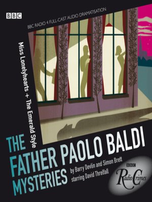 cover image of Father Paolo Baldi Mysteries--Miss Lonelyhearts & the Emerald Style